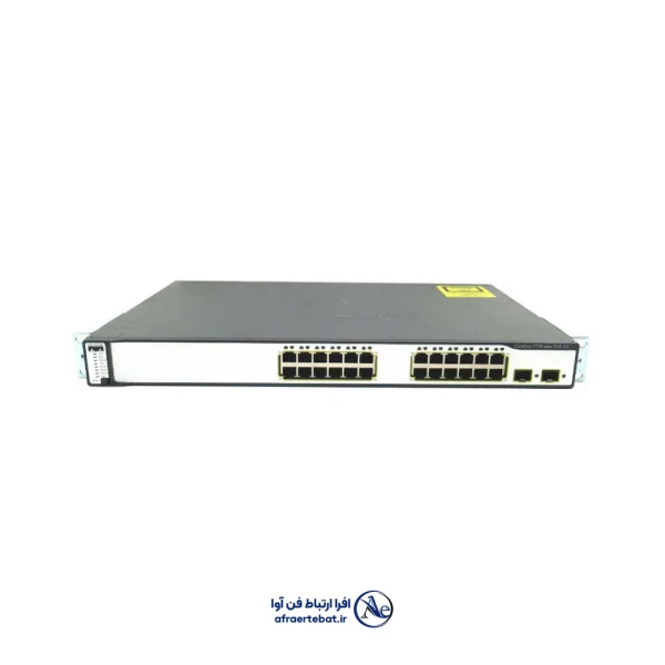 سوئیچ 24 پورت سیسکو مدل WS-C3750-24PS-S