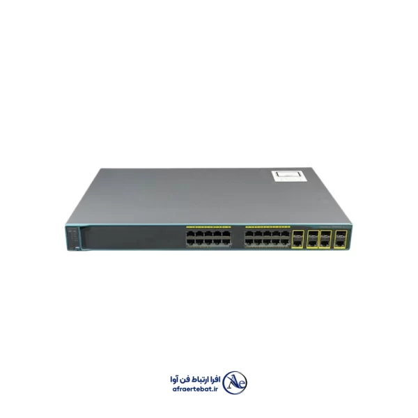 سوئیچ 24 پورت سیسکو مدل WS-C9200L-24P-4G-E